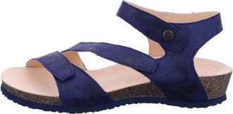 Think Dumia Sandaal - Dames - Schoenen - Blauw - Maat: 41 EU Leer