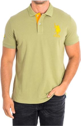 U.S.Polo Association Polo Shirts - Heren - Polos - Groen - M - Katoen - Tops