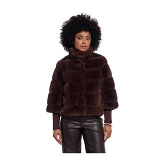 Rino&Pelle Feline Jacket - Dames - Jassen - Bruin - Maat: XS Wol