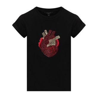 AllSaints T-Shirts, female, Black, Size: XS Andrea Anna T-Shirt