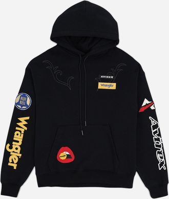 Wrangler Men s Avirex Hoodie Black