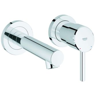 GROHE hans miscelatore da cucina 240 con doccetta estraibile a 2 getti cromato Focus M41