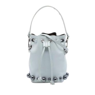 Fendi Pre-owned Bucket Bags, female, Gray, Size: ONE SIZE Pre-owned The Mon Tresor