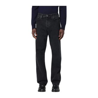 Sunflower Straight Jeans, male, Black, Size: W33 Black Straight Leg Jeans