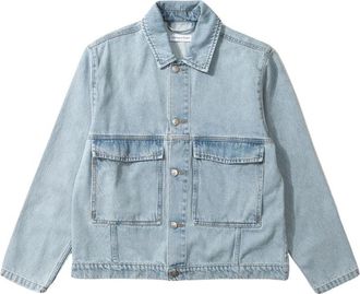 Edmmond Studios Avail Jacket - Heren - Spijkerjassen - Blauw - M - Katoen - Jassen