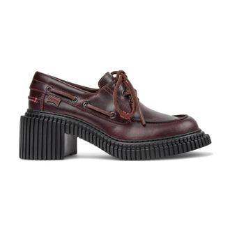 Camper Heeled Boots, female, Red, 4 UK, Loafers