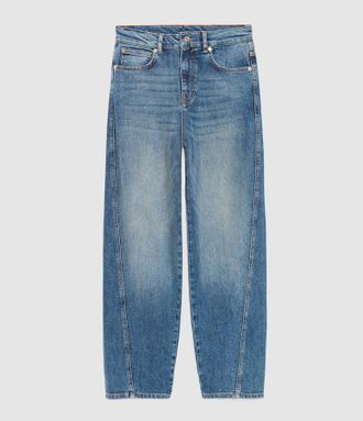 Vanessa Bruno Jeans Mom Caleb Bleu Gris