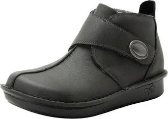 Alegria Womens Caiti Ankle Bootie In Upgrade Black