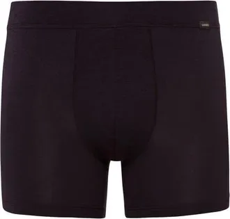 Hanro Natural Function TENCEL and Cotton Boxer Brief in Deep Black at Nordstrom, Size Xx-Large