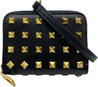 Valentino Pre-owned Clutches, female, Black, Size: ONE SIZE Pre-owned Shoulder bag