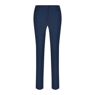 Patrizia Pepe Broeken, Dames, Blauw, S, Slim Fit Broek