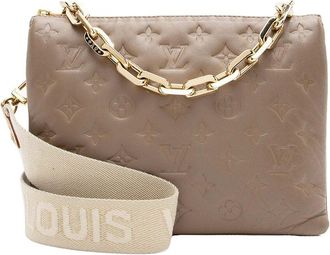 Louis Vuitton Monogram Embossed Coussin Pm Shoulder Bag (Authentic Pre-Loved)