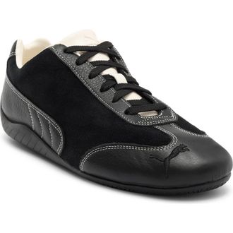 Puma Speedcat Icons Sneaker in Puma Black/Frosted Ivory at Nordstrom, Size 10.5