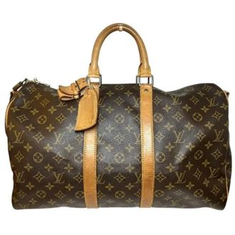Louis Vuitton Pre-owned Keepall45 Monogram Boston Bag - unisex - Louis Vuitton Vintage - Vintage Weekend Bags - Brown - ONE SIZE - Pre-owned