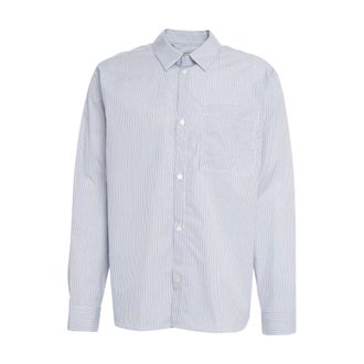 Rue De Tokyo Casual Shirts, male, Multicolor, Size: XL Striped Kent Collar Shirt