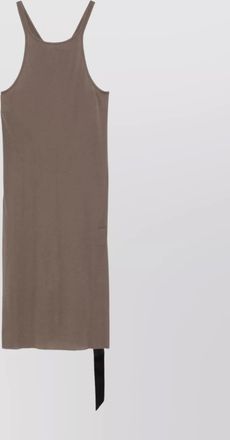 Rick Owens cotton racerback midi dress