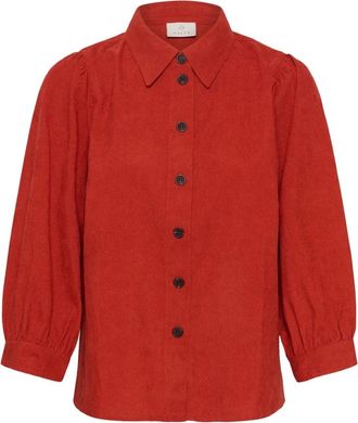 Kaffe Camicie - - Blouses & Shirts - Donna - Rosso - 3XL
