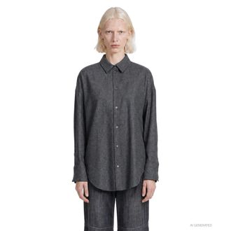 Max Mara Wool Flannel Shirt