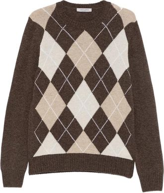 La Fileria Argyle-knit Sweater