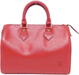 Louis Vuitton Epi Red Color Epi Leather Boston Bag (Pre-Owned)