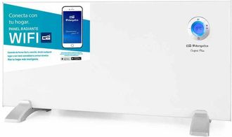 Orbegozo Orbegozo - Panel Radiante Wifi Rew 1500 A, Resistencia De Aluminio, Protecci&oacute;n Ip 24, Mando A Distancia, 3 Modos De Funcionamiento, Control T&aacute;ctil, 15
