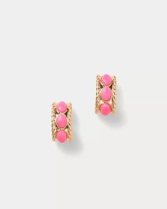 Lilly Pulitzer Sunshine Grove Hoop Earrings