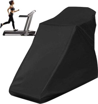 OEM Funda Impermeable Para Cinta De Correr Oimg, 168x75x135cm, Resistente A La Intemperie, Funda Protectora Para Tumbona, Tejido Oxford, Negra