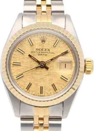 Rolex Orologio Pre-owned 6917 - - Pre-owned - Donna - Giallo - ONE SIZE