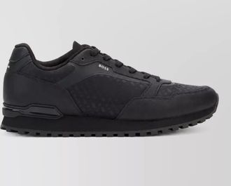 HUGO BOSS polyester low-top sneakers