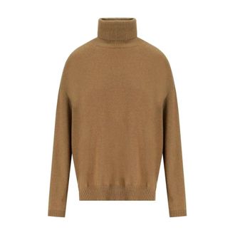 Twinset Coltrui - Dames - Cashmere truien - Bruin - XS - Kasjmier - Truien & Vesten