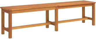 vidaXL Vidaxl - Banco De Jard&iacute;n Madera Maciza De Acacia 180x35x45 Cm
