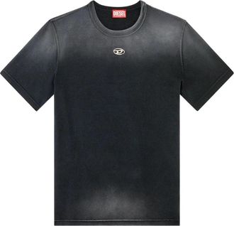 Diesel Verstelbare T1 Stijl - Heren - T-shirts - Zwart - S - Tops