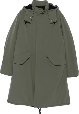 A.P.C. Militaire Khaki Parka Anatole - Heren - Parka Jassen - Groen - M - Jassen