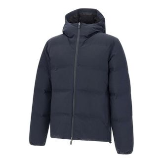 Herno Down Jackets, male, Blue, L, New Impact Jacket