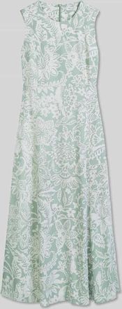 Marc O'Polo Freizeitkleid in A-Linie aus Viskose in Hellgruen, Gr&ouml;&szlig;e 34