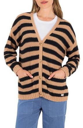 Hurley No Barriers Cardigan in Tan at Nordstrom Rack, Size X-Small