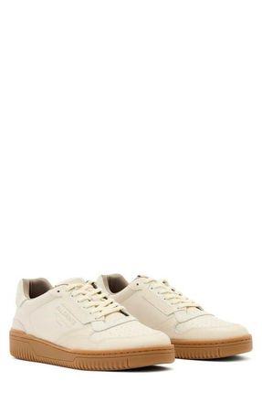 AllSaints Regan Low Top Sneaker in Chalk White/Gum at Nordstrom, Size 12