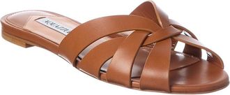 Aquazzura Flat Leather Sandal