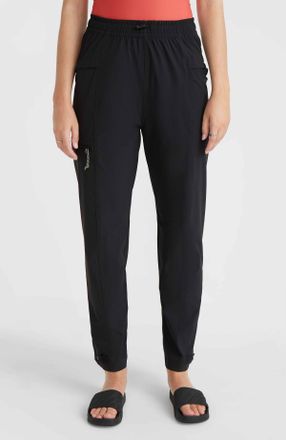 O'Neill Outdoorhose ONEILL TRVLR STRETCH PANTS, Damen, Gr. L (40), N-Gr, schwarz, Web, Obermaterial: 92% Polyester, 8% Elasthan, unifarben, Hosen Outdoorhose,