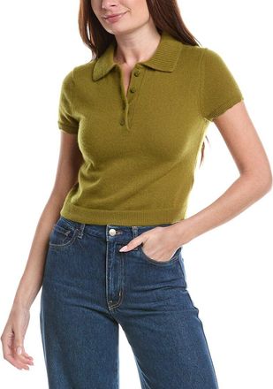SIMKHAI Simkhai Twila Cashmere Polo Shirt