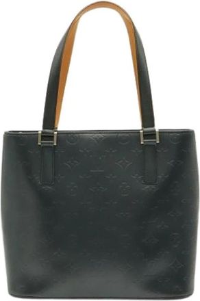 Louis Vuitton Pre-owned Monogram Mat Tote Bag - Dames - Vintage Shopper - Zwart - ONE Size - Vintage