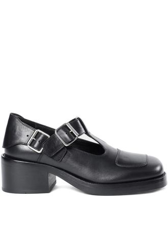 Ann Demeulemeester Freja leather pumps - women - Leather/Nappa Leather/Calf Leather - 37 - Black