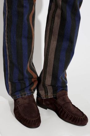 Jimmy Choo London Ellis Loafers, Mens, Brown