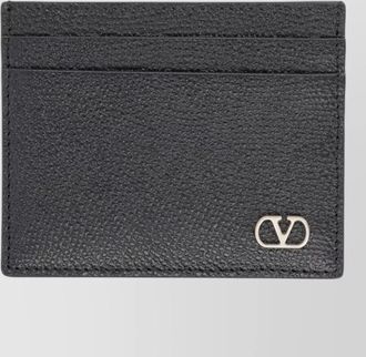 Valentino Garavani leather vlogo signature cardholder