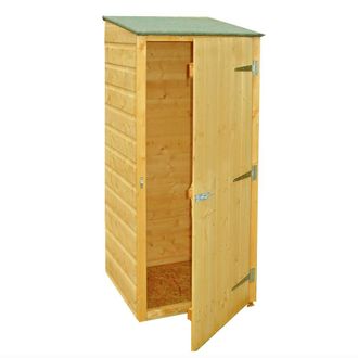 Shires Garden Store Shiplap Garden Shed Approx 2 x 2 Feet in Brown