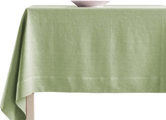 Biancoperla NEPAL Mantel de lino, Manzana