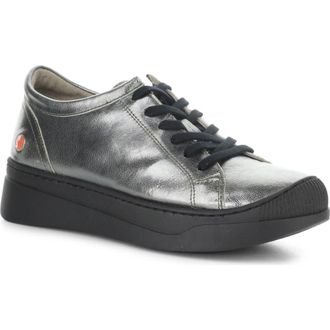 Softinos Apor Sneaker in 022 Graphite Laminat at Nordstrom Rack, Size 10-10.5Us / 41Eu