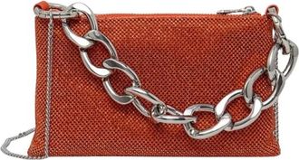 Patrizia Pepe Borsa a tracolla piccola - - Bags - Donna - Arancione - ONE SIZE