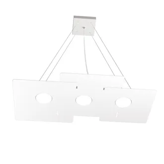 Top-Light Top-light - Lampadario Moderno Top Light Echo 1161 S3 Gx53 Led Metallo Bianco Sospensione