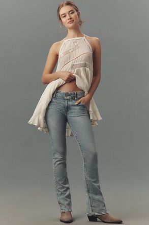 Hudson Petite Beth Mid-Rise Baby Bootcut Jeans